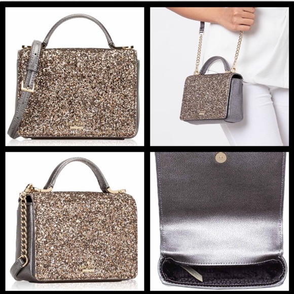 Kate Spade Maisie Laurel Way Glitter Crossbody Bag - Picture 3 of 8